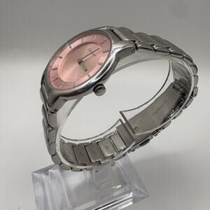 Ladies DKNY pink dial watch stainless steel bracelet case great deal bargain